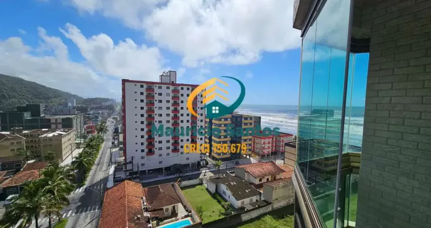 Apartamento em mongaguá, bairro jardim marina, 3 dormitórios sendo 1 suíte, sacada com churrasqueira, residencial com lazer completo, piscinas aquecidas.