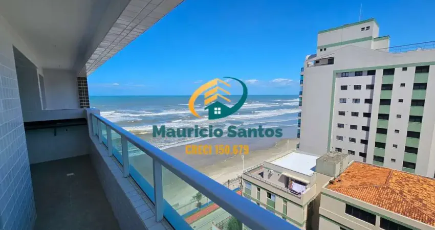 Apartamento em mongaguá, centro, novo e com 2 dormitórios sendo 1 suíte, sacada com vista para o mar, residencial com lazer completo e ótima localização!!