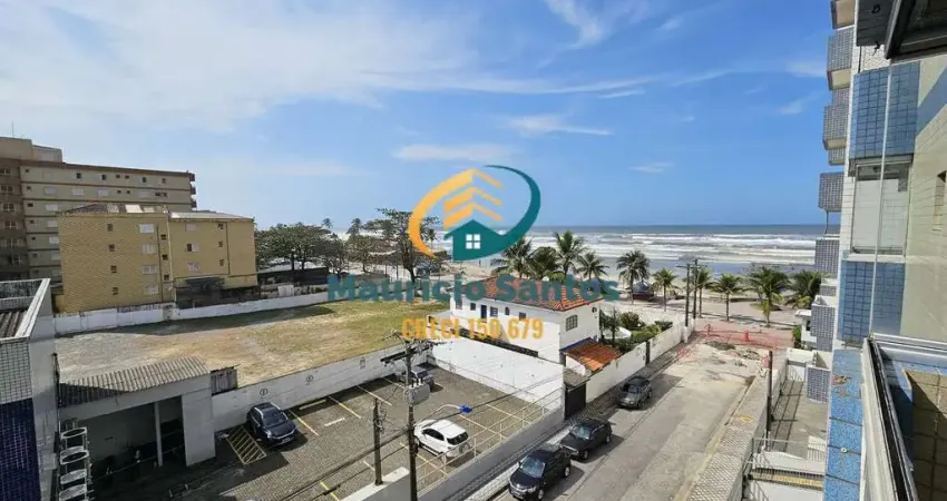 Apartamento em mongaguá, bairro centro, 3 dormitórios sendo 2 suítes, 2 sacadas envidraçadas com vista para o mar, excelente localização.