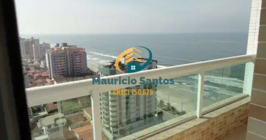 Apartamento em mongaguá, bairro vera cruz, 2 dormitórios sendo 1 suíte, terraço gourmet com vista para o mar, 2 vagas garagem, residencial frente ao mar e com lazer completo de alto padrão