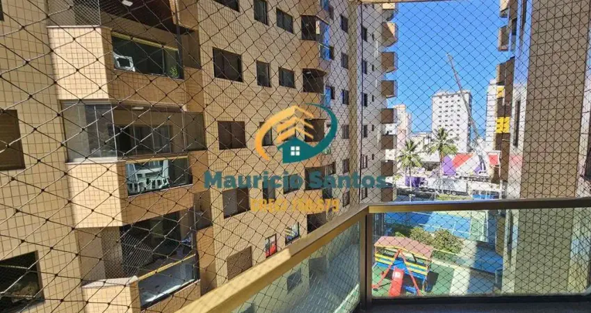 Apartamento em mongaguá, bairro jardim marina, na quadra da praia, semi mobiliado, 2 dormitórios sendo 1 suíte, residencial com lazer completo, condomínio clube