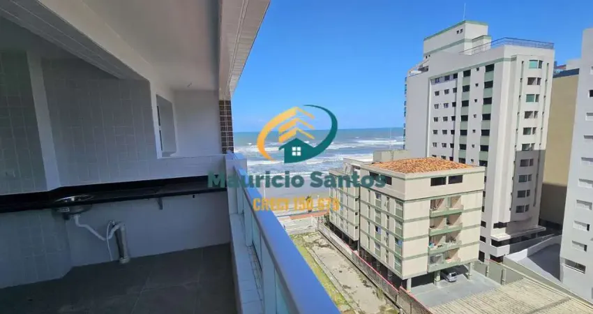 Apartamento em mongaguá, centro, novo e com 2 dormitórios sendo 1 suíte, sacada com vista para o mar, residencial com lazer completo e ótima localização!!