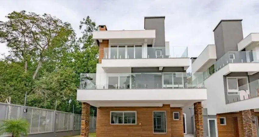 Casa mobiliada em condomínio para locação com 3 suítes no bairro pedra redonda,