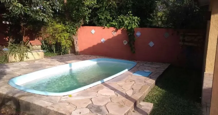 Casa com piscina 2 dormitórios para locação no bairro belém velho, porto alegre,