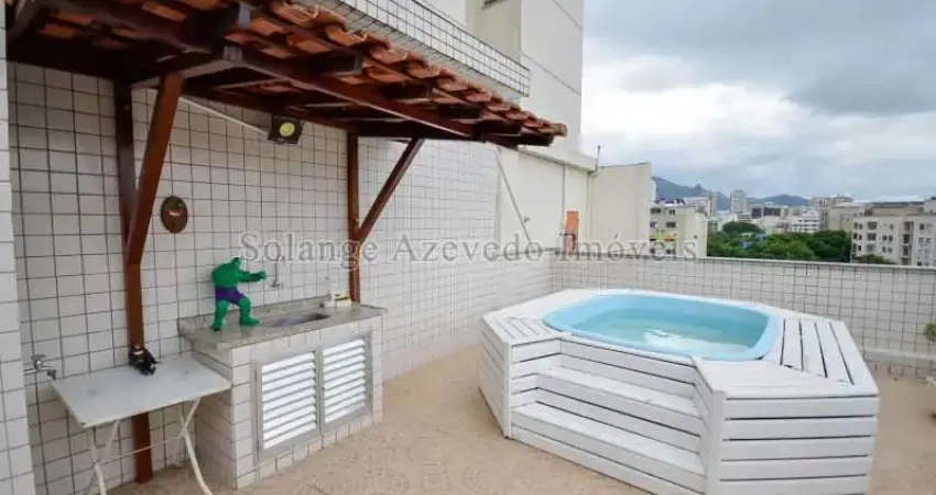 Cobertura com 3 quartos à venda na Rua Marquês de Valença, Tijuca, Rio de Janeiro