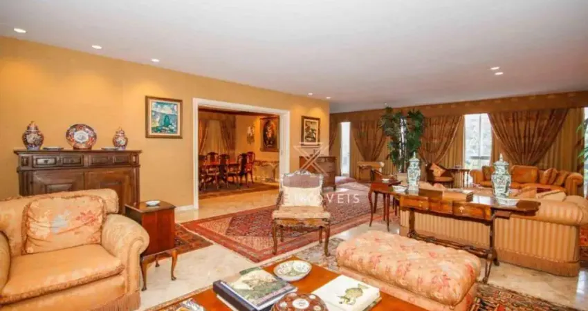 Apartamento com 4 dormitórios à venda, 446 m² por R$ 12.000.000 - Leblon - Rio de Janeiro/RJ
