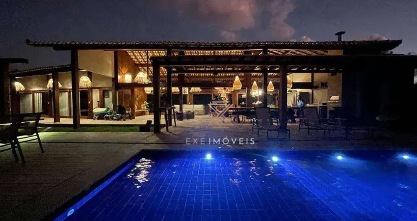 Casa com 5 dormitórios à venda, 450 m² por R$ 9.000.000 - Caraiva - Porto Seguro/BA
