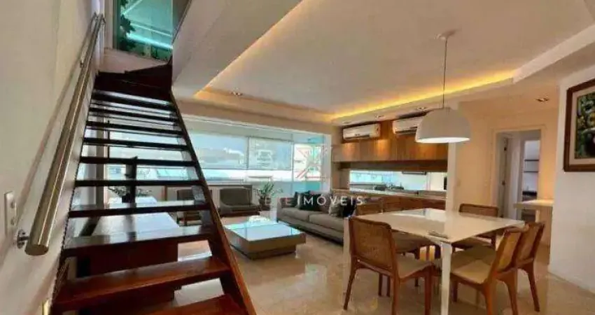 Apartamento com 3 dormitórios à venda por R$ 5.300.000 - Leblon - Rio de Janeiro/RJ