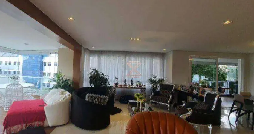 Apartamento com 4 dormitórios à venda, 225 m² por R$ 3.600.000 - Cidade Monções - São Paulo/SP