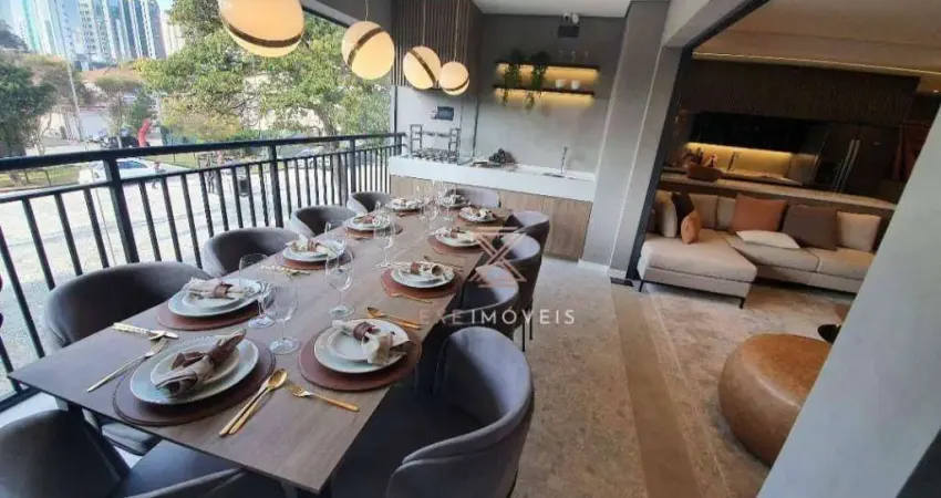 Apartamento com 3 dormitórios à venda, 130 m² por R$ 2.400.000 - Brooklin Paulista - São Paulo/SP