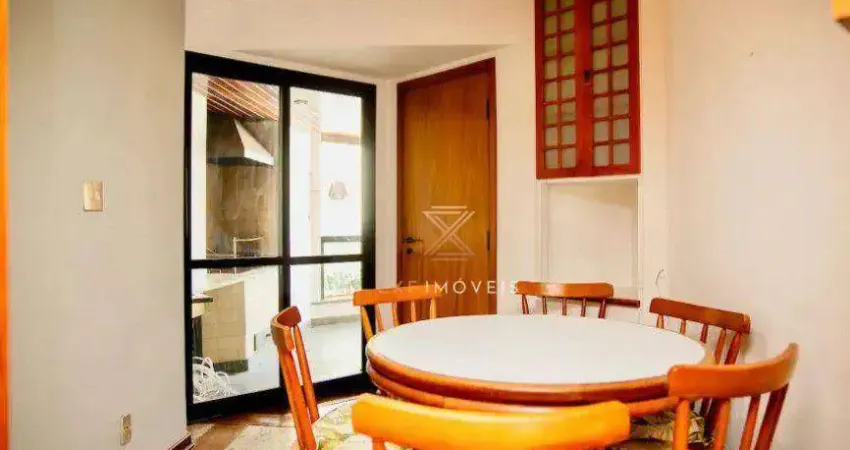 Apartamento com 3 dormitórios para alugar, 195 m² por R$ 16.560,00/mês - Vila Uberabinha - São Paulo/SP