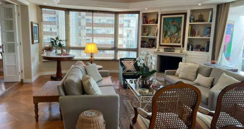 Apartamento com 4 dormitórios, 370 m² - venda por R$ 3.200.000,00 ou aluguel por R$ 21.000,00/mês - Real Parque - São Paulo/SP