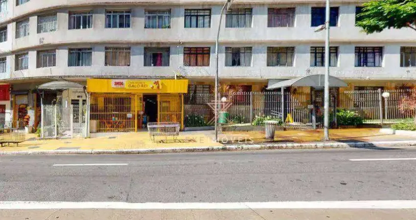 Apartamento com 1 dormitório para alugar, 39 m² por R$ 2.857,69/mês - Bela Vista - São Paulo/SP