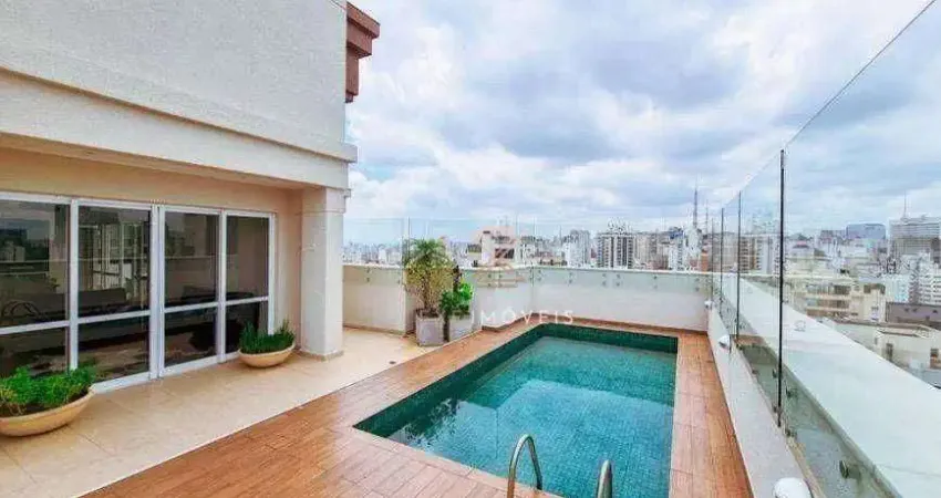 Cobertura com 4 dormitórios à venda, 448 m² por R$ 10.290.000,00 - Paraíso - São Paulo/SP