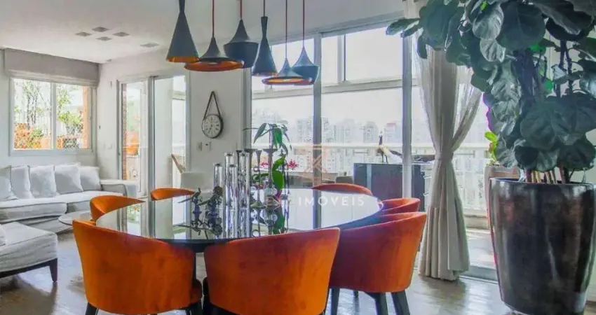Apartamento com 4 dormitórios à venda, 290 m² por R$ 4.780.000,00 - Brooklin - São Paulo/SP