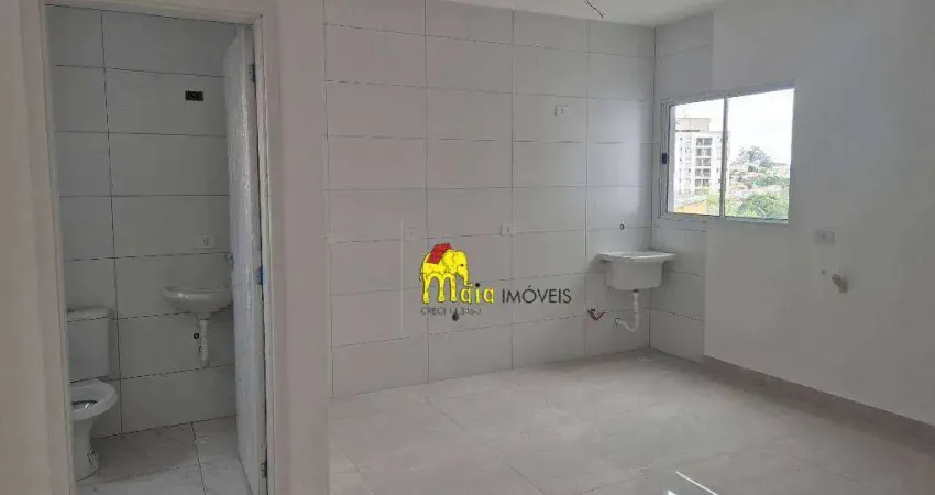 Apartamento com 1 dormitório - venda por r$ 219.000,00 ou aluguel por r$ 1.450,00/mês - vila mangalot - são paulo/sp