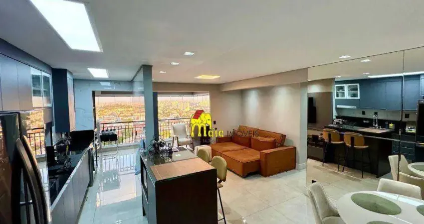 Apartamento com 2 dormitórios à venda, 74 m² por R$ 830.000,00 - Vila Mangalot - São Paulo/SP