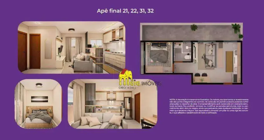 Studio com 1 dormitório à venda, 28 m² por R$ 240.000 - Vila Zat - São Paulo/SP
