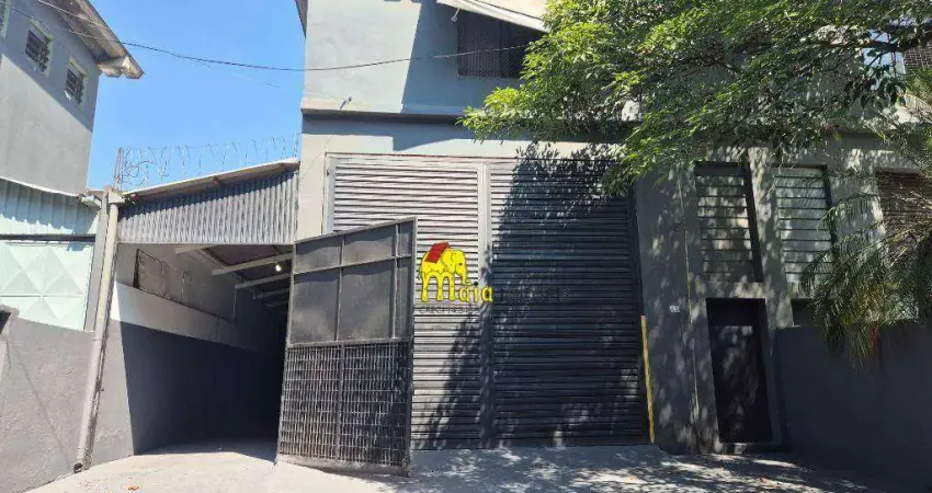 Galpão para alugar, 300 m² por r$ 7.998,00/mês - parque são domingos - são paulo/sp