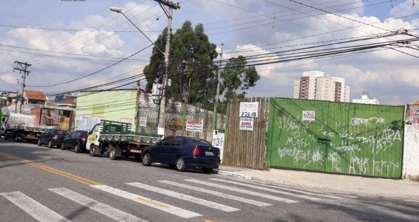 Terreno para alugar, 2400 m² por R$ 70.000,00/mês - Jardim Cidade Pirituba - São Paulo/SP