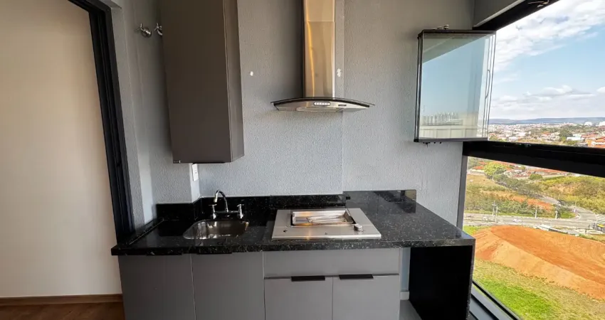 Apartamento jk jardins - varanda gourmet e sala dois ambientes + móveis planejados