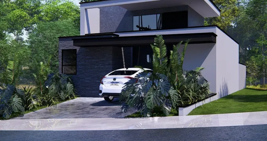 Casa térrea diferenciada com piscina | cond. Terras são francisco