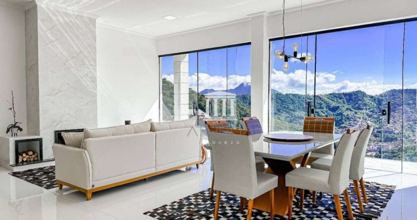 Casa com 4 dormitórios à venda, 504 m² por R$ 2.100.000,00 - Barra do Imbuí - Teresópolis/RJ