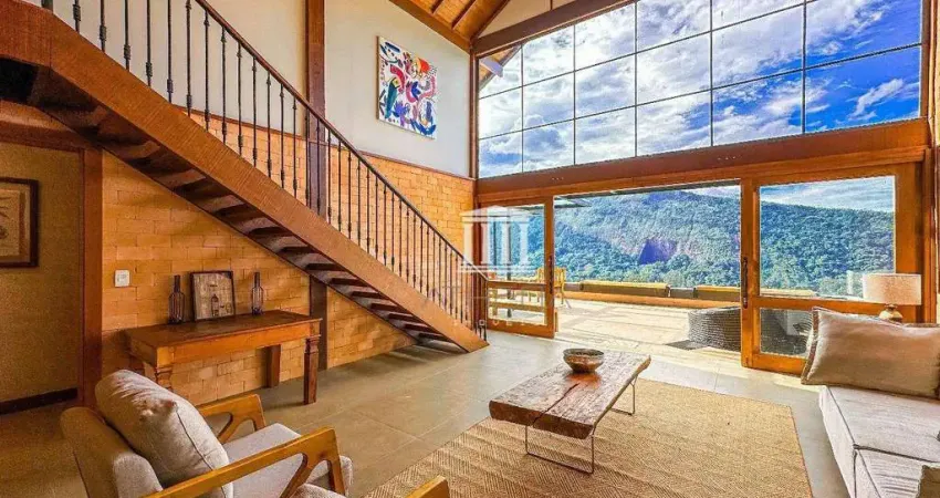 Casa com 5 dormitórios à venda, 282 m² por r$ 2.780.000,00 - parque do imbui - teresópolis/rj