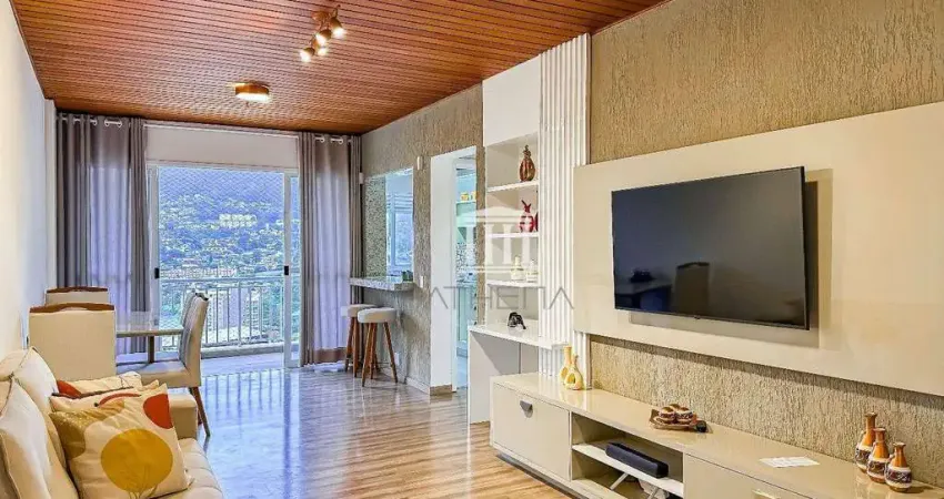Apartamento à venda, 68 m² por r$ 520.000,00 - alto - teresópolis/rj