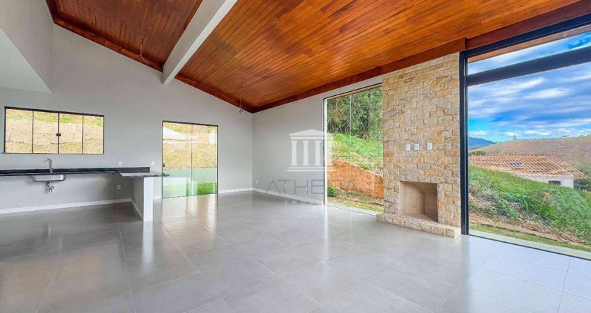 Casa com 3 dormitórios à venda, 150 m² por R$ 1.400.000,00 - Prata - Teresópolis/RJ