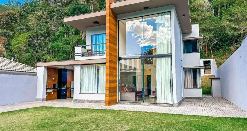 Casa à venda, 150 m² por r$ 1.500.000,00 - quebra frascos - teresópolis/rj