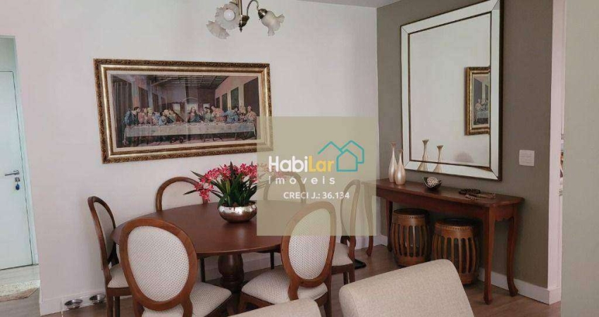 Imperial - Apartamento com 3 dormitórios à venda, 90 m² por R$ 550.000 - Vila Imperial - São José do Rio Preto/SP