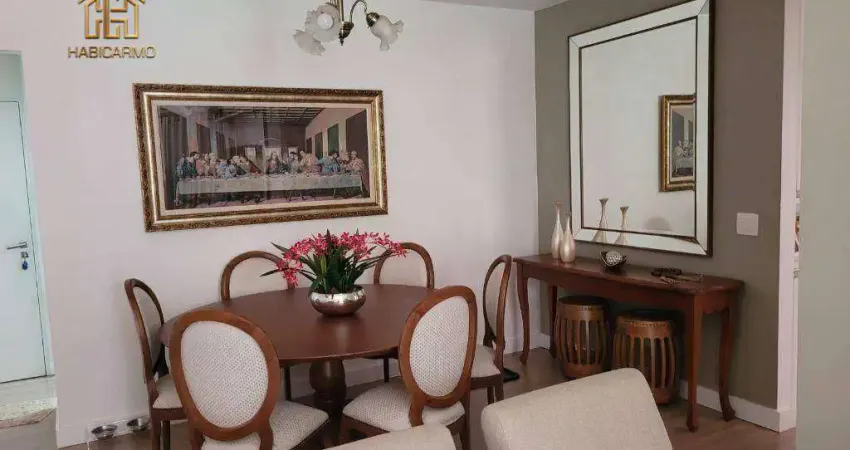 Imperial - apartamento com 3 dormitórios à venda, 90 m² por r$ 550.000 - vila imperial - são josé do rio preto/sp