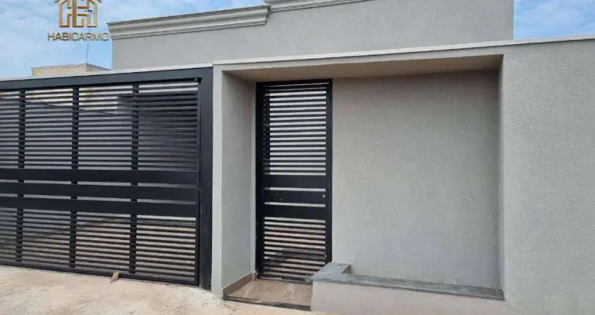 Casa com 3 dormitórios à venda, 110 m² por r$ 450.000,00 - loteamento residencial regissol - mirassol/sp