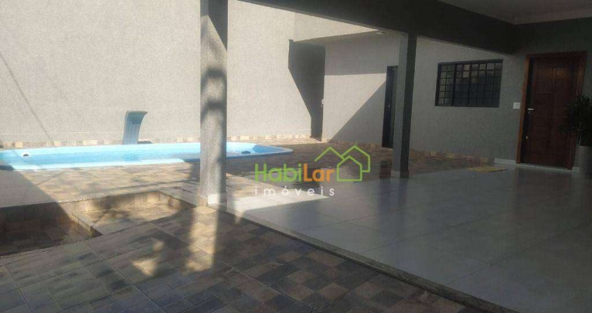 Casa com 3 dormitórios à venda, 122 m² por R$ 470.000,00 - Borboleta II - Bady Bassitt/SP