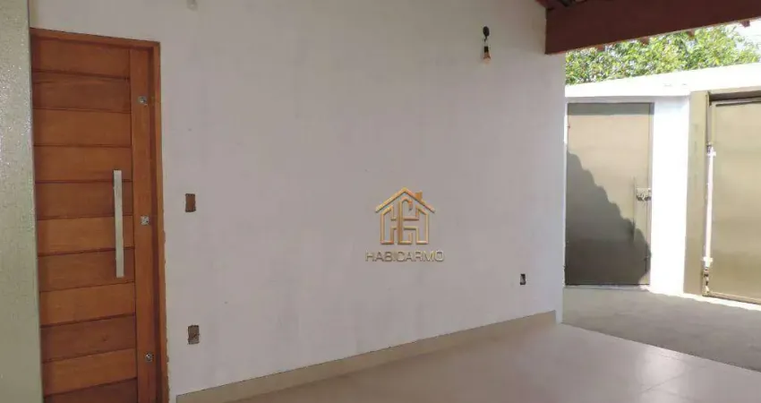 Casa com 2 dormitórios à venda, 118 m² por r$ 298.000,00 - residencial santa regina - são josé do rio preto/sp