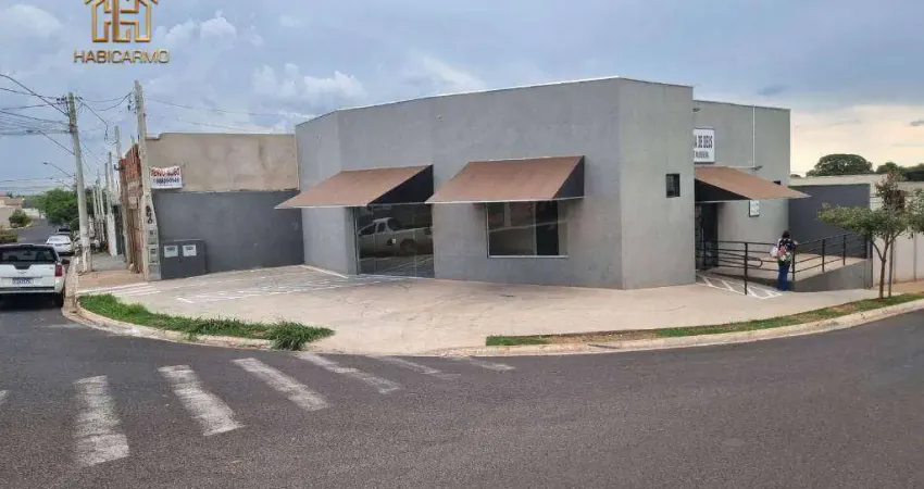 Salão, 73 m² - venda por r$ 530.000,00 ou aluguel por r$ 1.600,00/mês - residencial da fraternidade - são josé do rio preto/sp