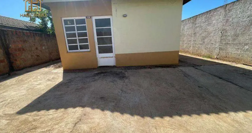 Casa com 2 dormitórios à venda, 45 m² por r$ 185.000,00 - fraternidade - são josé do rio preto/sp
