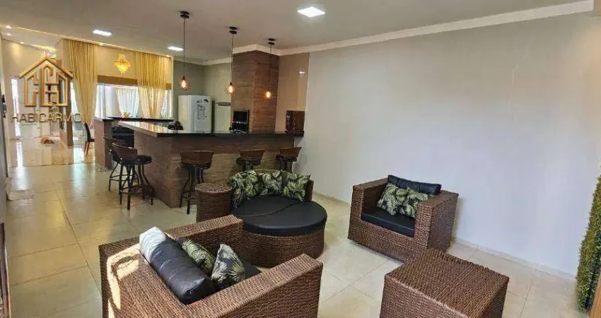 Palestra- casa com 3 dormitórios à venda, 160 m² por r$ 580.000 - residencial palestra - são josé do rio preto/sp