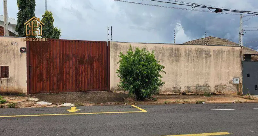 Terreno à venda, 576 m² por r$ 450.000,00 - parque residencial comendador mancor daud - são josé do rio preto/sp