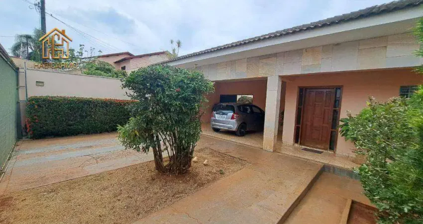 Casa com 3 dormitórios para alugar, 262 m² por r$ 7.280,00/mês - jardim morumbi - são josé do rio preto/sp
