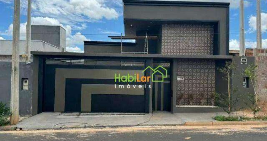 Casa com 3 dormitórios à venda, 98 m² por R$ 450.000 - Setvaley II - São José do Rio Preto/SP