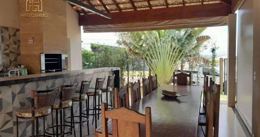 Rancho à venda, 242 m² por r$ 930.000,00 - villagio colombo - mendonça/sp