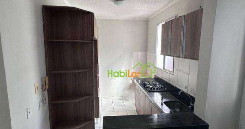 Apartamento com 2 dormitórios para alugar, 47 m² por R$ 1.500/mês - Jardim Planalto - São José do Rio Preto/SP