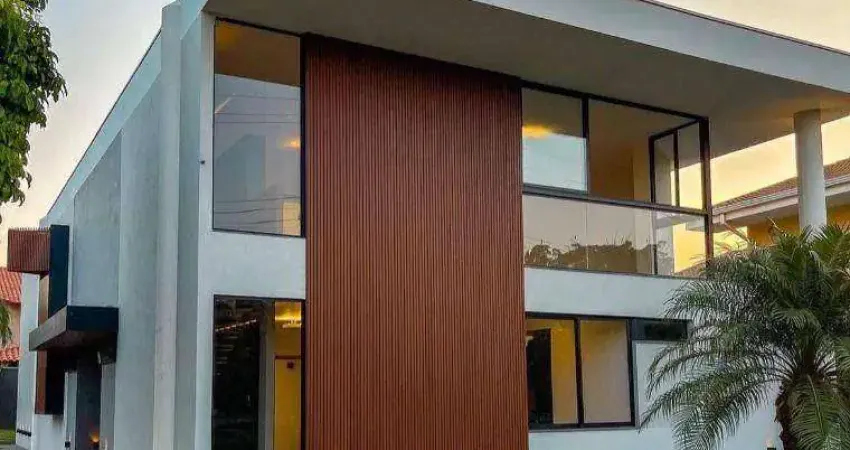 Sobrado com 4 dormitórios, 440 m² - venda por r$ 4.200.000,00 ou aluguel por r$ 16.590,00/mês - parque residencial damha - são josé do rio preto/sp