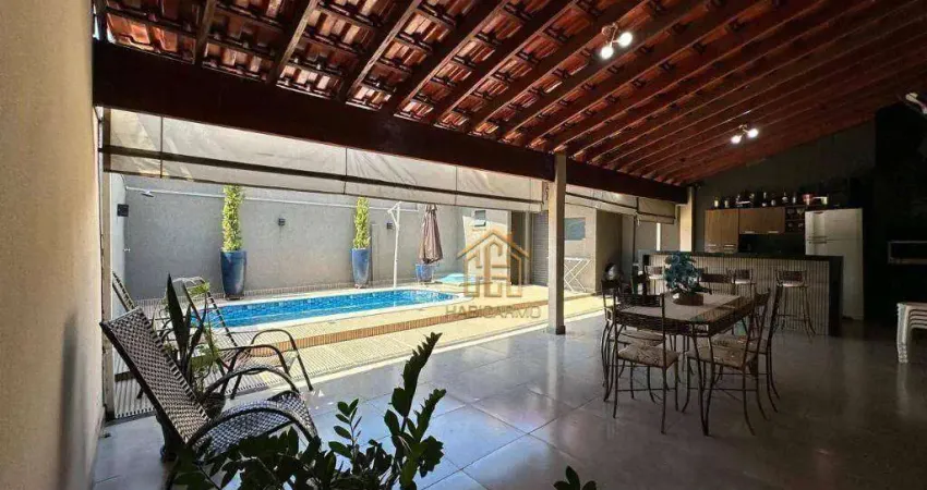 Casa com 2 dormitórios à venda, 164 m² por r$ 395.000 - residencial gabriela - são josé do rio preto/sp