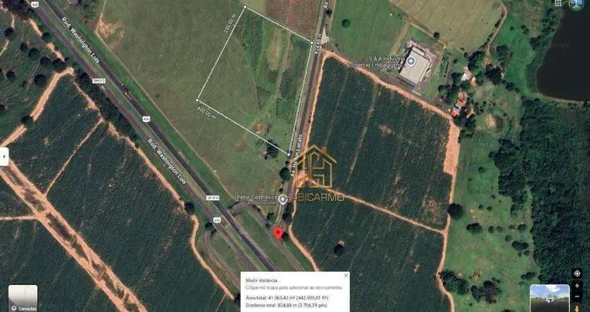 Área à venda, 40000 m² por r$ 12.000.000,00 - jardim do cedro - cedral/sp