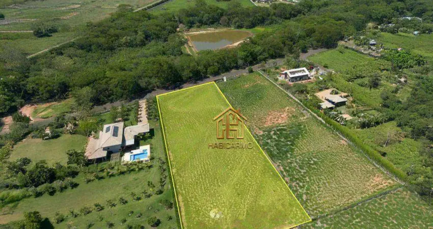 Terreno à venda, 5017 m² por r$ 850.000 - chácara recreativa residencial cortina d`ampezzo - são josé do rio preto/sp