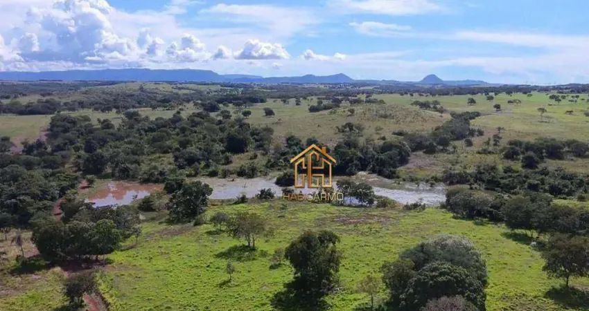 Fazenda com 4 dormitórios à venda, 1880000 m² por r$ 6.000.000,00 - zona rural - jangada/mt