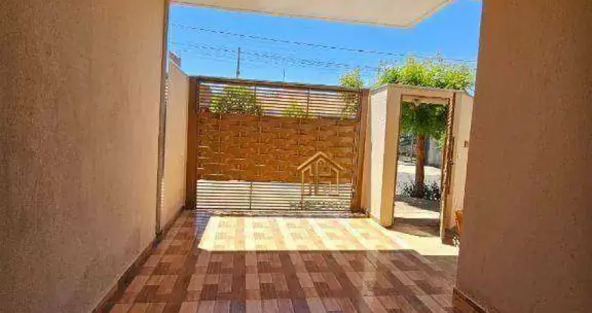 Casa com 3 dormitórios à venda, 75 m² por r$ 270.000 - avenida parque - cedral/sp